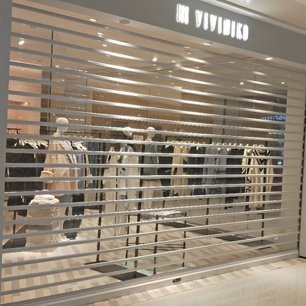 Cửa cuộn trong suốt